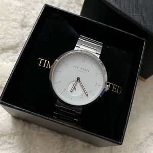 Ted Baker Silver Watch for Men
